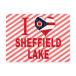 I love Sheffield Lake, Ohio postcards