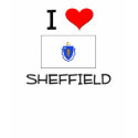 I Love Sheffield Massachusetts t-shirts