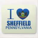 I Love Sheffield, PA mousepads