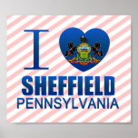 I Love Sheffield, PA posters