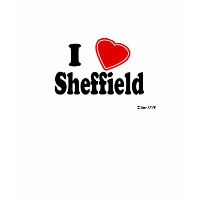 I Love Sheffield Shirt by Rep_Yo_City