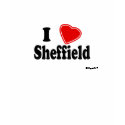 I Love Sheffield t-shirts