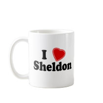 I Love Sheldon Coffee Mugs