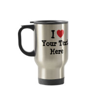I love Ship Biscuits heart T-Shirt Mug