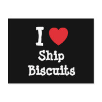 I love Ship Biscuits heart T-Shirt