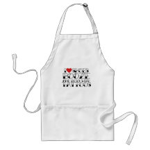 I love shoes booze and boys with tattoos aprons