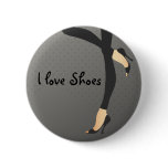 I love Shoes Fashion Pin buttons