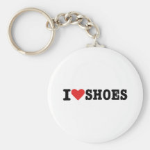 I love shoes keychain