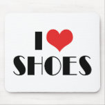I Love Shoes mousepads