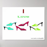 I love Shoes, Poster posters