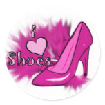 I love shoes stickers