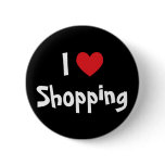I Love Shopping buttons
