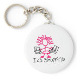 I love shopping keychains