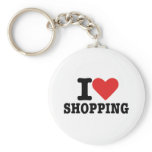 I love shopping keychains