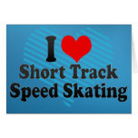 I love Short Track Speed Skating Cards