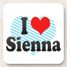 I love Sienna Coasters