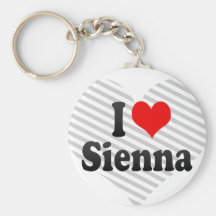 I love Sienna Key Chain