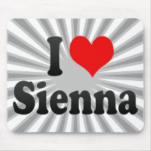 I love Sienna Mouse Pad