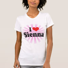 I Love Sienna Tees