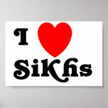 I love sikhs POSTER!!! posters