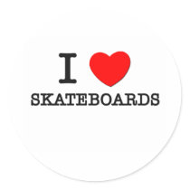 I Love Skateboards