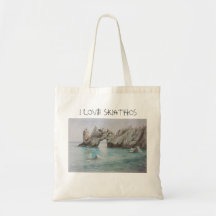 I LOVE SKIATHOS LALARIA BAG