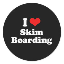 I Love Skim Boarding Tshirt