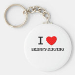 I Love Skinny-Dipping Keychains