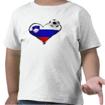 I love Slovenian football - Slovenia soccer love Tees