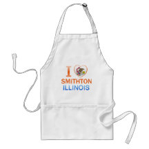 I Love Smithton, IL Apron