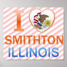 I Love Smithton, IL Poster