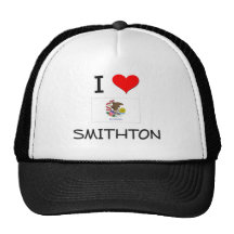 I Love SMITHTON Illinois Hat