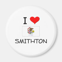I Love SMITHTON Illinois Magnets