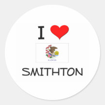 I Love SMITHTON Illinois Stickers