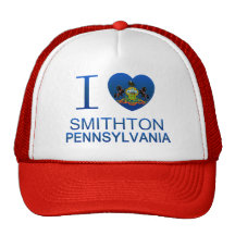 I Love Smithton, PA Trucker Hats