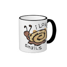 I Love Snails Mug