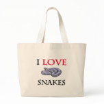 I Love Snakes bags