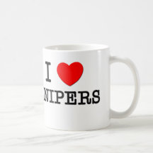 I Love Snipers Mugs