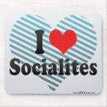I Love Socialites mousepads