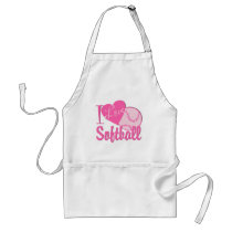 I Love Softball/ Pink Aprons