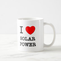 I Love Solar Power Mug