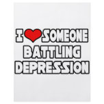 I Love Someone Battling Depression flyers