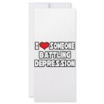 I Love Someone Battling Depression rack cards
