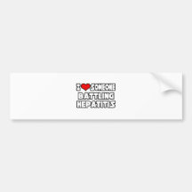 I Love Someone Battling Hepatitis Bumper Sticker