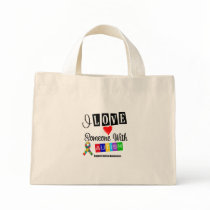 I Love Someone With Autism Tote Bag
