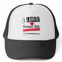 I Love Someone With Retinoblastoma Hats