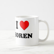 I love Soren Coffee Mug