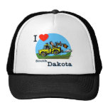 I Love South Dakota Country Taxi Hats