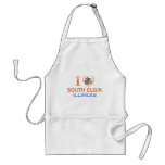 I Love South Elgin, IL aprons