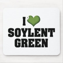 I Love Soylent Green Mousepad